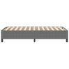 vidaXL Cama tipo Box Spring Gris Claro 90 x 200 cm Tela de Pana