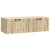 vidaXL Mueble para TV de pared Roble Sonoma 98 x 41 x 30 cm