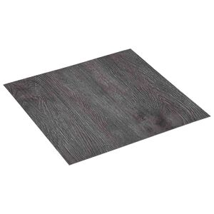 vidaXL Tableros de Suelo Negro y Gris 5,11 m&sup2; 55 uds. PVC