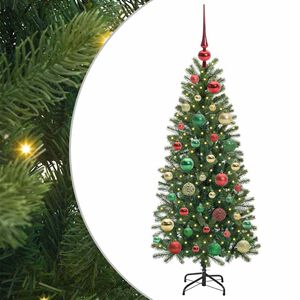 vidaXL &Aacute;rbol de Navidad artificial con 150 LED Verde 120 cm PE y PVC
