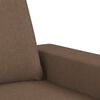 vidaXL Sill&oacute;n de tela marr&oacute;n 60 cm