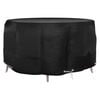 vidaXL Funda para muebles de jard&iacute;n 10 ojales redonda &Oslash;230x90 cm