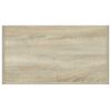 vidaXL Armario de ba&ntilde;o madera contrachapada roble Sonoma 60x33x80 cm