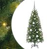 vidaXL &Aacute;rbol de Navidad artificial Verde 120 cm PE y PVC