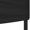 vidaXL Carpa para fiestas plegable negro 3x3 m