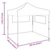 vidaXL Carpa de Fiesta Verde 292 x 292 x 315 cm Tela Oxford