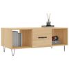 vidaXL Mesa de centro madera contrachapada roble Sonoma 102x50x40 cm