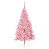 vidaXL &Aacute;rbol de Navidad Artificial Preiluminado Rosa 180 cm PVC