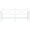 vidaXL Div&aacute;n sin colch&oacute;n blanco 80x200 cm acero