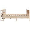 vidaXL Estructura de cama sin colch&oacute;n madera maciza de pino 200x200 cm