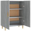 vidaXL Aparador de madera contrachapada gris Sonoma 70x34x90 cm