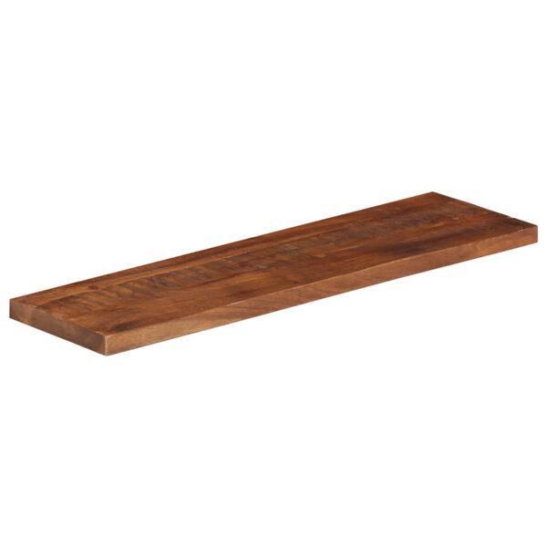 vidaXL Tablero mesa rectangular madera maciza reciclada 120x30x2,5 cm