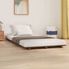 vidaXL Estructura de cama madera maciza de pino marr&oacute;n miel 75x190 cm