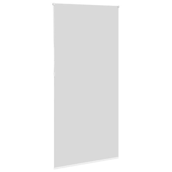 vidaXL Estor Enrollable Opaco Blanco 110x210 cm Tela Ancho 105,7 cm