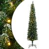 vidaXL &Aacute;rbol de Navidad artificial estrecho 150 LEDs 120 cm