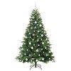 vidaXL &Aacute;rbol de Navidad artificial con 300 LED Verde 180 cm PE y PVC