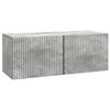 vidaXL Mueble para TV de pared Gris Hormig&oacute;n 78,5 x 31 x 30 cm