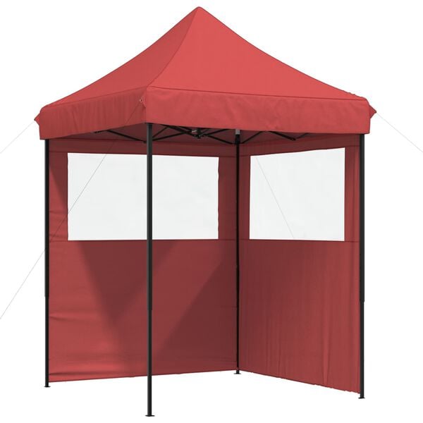 vidaXL Carpa de Fiesta Burdeos 200 x 200 x 306 cm Tela Oxford