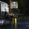 Luxform L&aacute;mpara solar LED con tr&iacute;pode para jard&iacute;n Forest