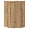 vidaXL Soportes de plantas 2 uds madera roble artisian 30x30x50 cm