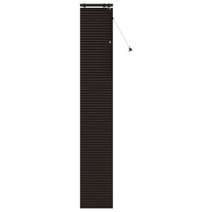 vidaXL Persiana veneciana Marr&oacute;n Oscuro 40 x 250 cm 35 mm