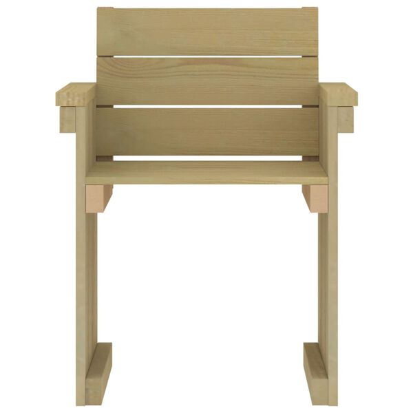 vidaXL Set de comedor de jard&iacute;n 7 piezas madera pino impregnada