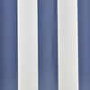 vidaXL Toldo de lona azul y blanco 450x300 cm