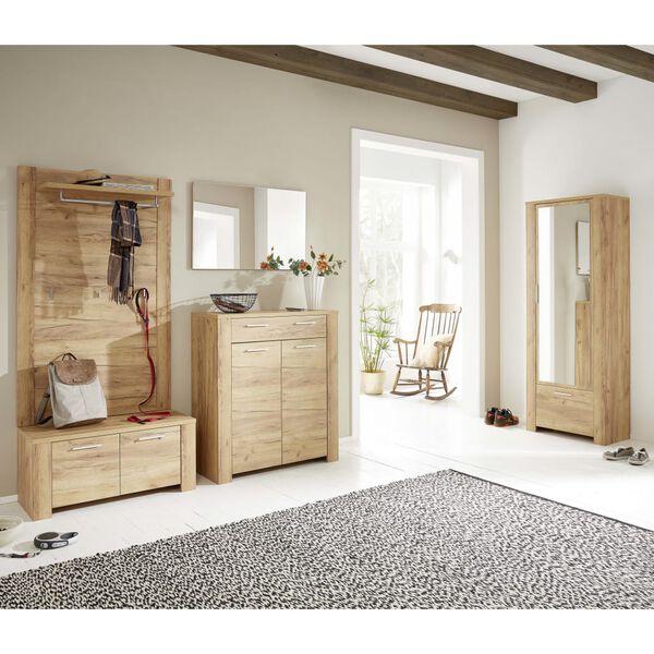 Germania Mueble zapatero Castera color roble Navarra 95,7x40,3x44,45cm