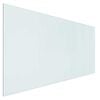 vidaXL Placa de vidrio para chimenea Transparente 120 x 60 cm Cristal