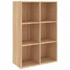 vidaXL Estanter&iacute;a/Aparador madera ingenier&iacute;a roble Sonoma 66x30x98 cm