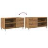 vidaXL Mueble discos madera de ingeniería roble artisan 84,5x38x48 cm
