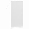 vidaXL Persiana para Ventana con cortinas Manual Blanco Aluminio