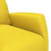 vidaXL Sill&oacute;n elevable tela amarillo claro