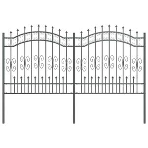 vidaXL Valla de Jard&iacute;n KAMPEN Gris