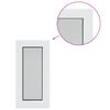 vidaXL Ventana de S&oacute;tano RISOR 30 x 70 cm PVC y vidrio