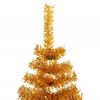 vidaXL &Aacute;rbol de Navidad con 300 LED con soporte Dorado 180 cm PET