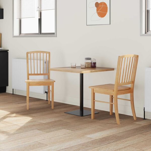 vidaXL Sillas de comedor 2 pcs Natural 50 x 52,5 x 91 cm