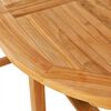 vidaXL Set de comedor de jard&iacute;n 7 piezas de madera maciza de teca