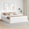 vidaXL Cama con almacenamiento y colch&oacute;n 160 x 200 cm Cuero sint&eacute;tico