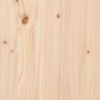 vidaXL Jardinera con estante madera maciza de pino 111,5x111,5x81 cm