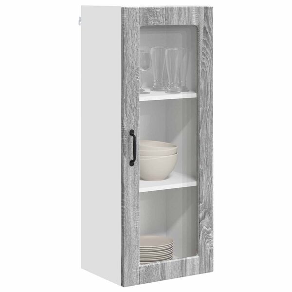 vidaXL Mueble de Cocina con estante Gris Sonoma 40 x 31 x 100 cm