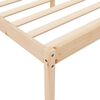 vidaXL Cama para personas mayores madera maciza de pino 140x200 cm