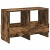 vidaXL Estante de revistas Roble ahumado 68,5 x 30 x 45 cm
