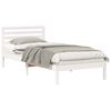 vidaXL Estructura de cama 90 x 210 cm Madera de pino macizo