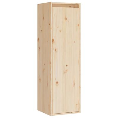 vidaXL Muebles para TV 4 piezas madera maciza de pino