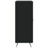 vidaXL Aparador de madera de ingenier&iacute;a negro 69,5x34x90 cm