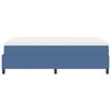 vidaXL Cama tipo Box Spring Azul y 160 x 200 cm Tela de Pana