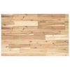 vidaXL Tablero de mesa rectangular madera maciza acacia 80x50x2 cm