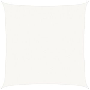vidaXL Toldo de vela blanco HDPE 160 g/m&sup2; 7x7 m