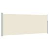 vidaXL Toldo lateral retr&aacute;ctil 117x314 cm crema